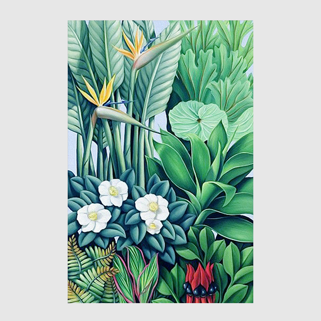 Botanicals Art Print Wall Art Tropical Plants Canvas Prints Poster Prints Art Prints