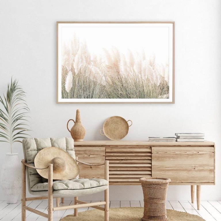 Wall art - Pampas Grass - Canvas Prints - Poster Prints - Art Prints ...