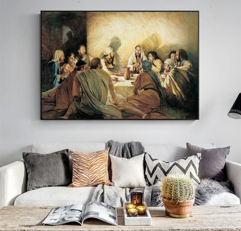 Wall Art - Last Supper - Canvas Prints-Poster Prints - Art Prints ...