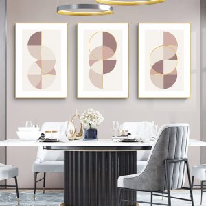 Wall Art - Abstract Circles ( 3 sets )- Poster Prints -Canvas Prints