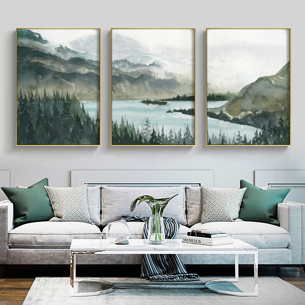 Wall Art - Landscape 3 Sets - Poster Prints -Canvas Prints - Art Prints ...