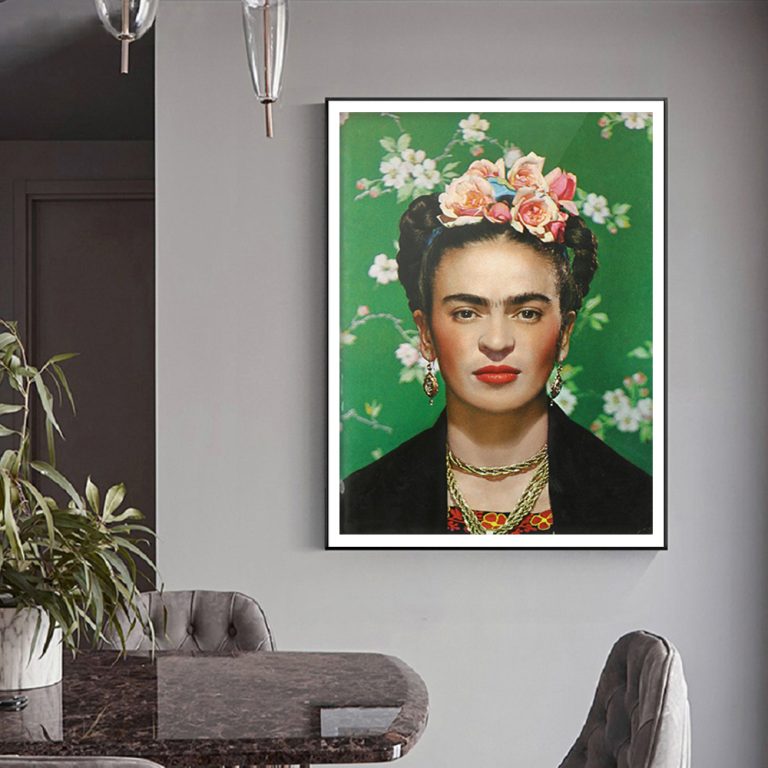 Wall Art - Frida Kahlo Self Portrait - Canvas Prints-Poster Prints ...