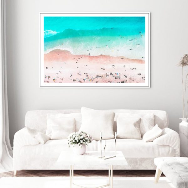 Wall Art - Aerial Beach - Canvas Prints-Poster Prints