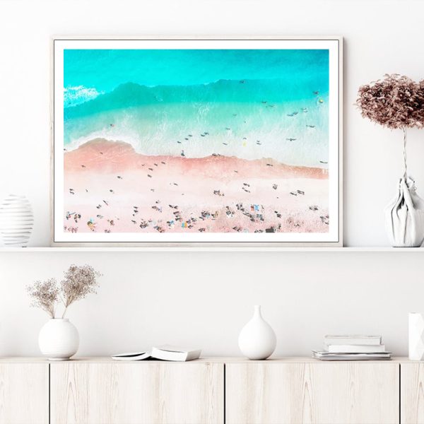 Wall Art - Aerial Beach - Canvas Prints-Poster Prints - Image 2