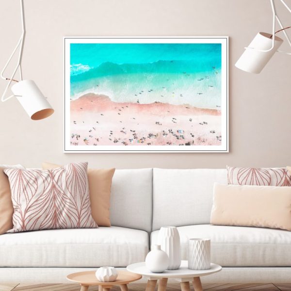 Wall Art - Aerial Beach - Canvas Prints-Poster Prints - Image 3