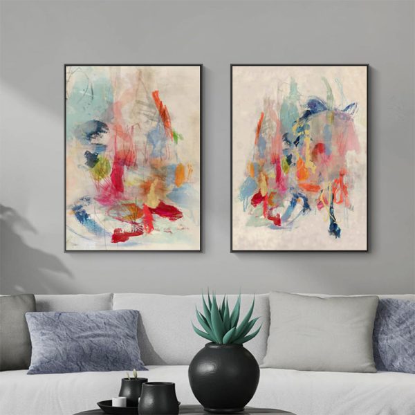 Wall art - Dance Movement (2 sets)- Canvas Prints- Poster Prints - Image 2