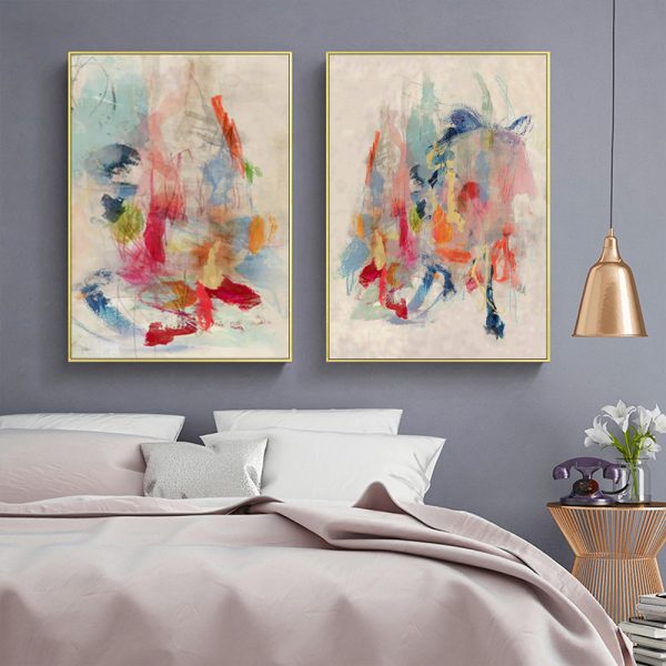 Wall art - Dance Movement (2 sets)- Canvas Prints- Poster Prints