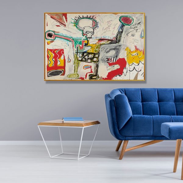 Wall Art - Untitled By Michel Basquiat - Canvas Prints-Poster Prints - Image 3