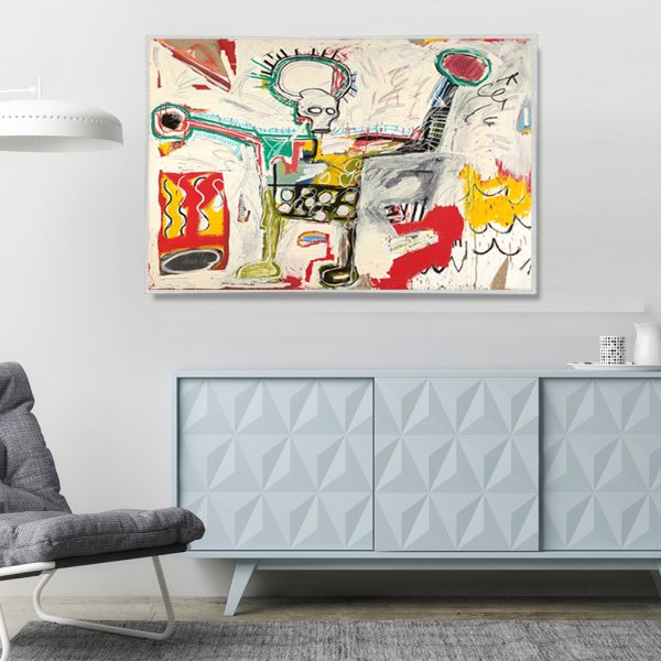 Wall Art - Untitled By Michel Basquiat - Canvas Prints-Poster Prints - Image 2