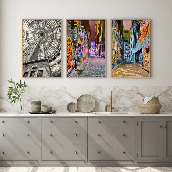 Wall Art - Melbourne Street Art (3 sets) - Canvas Prints-Poster Prints - Image 2